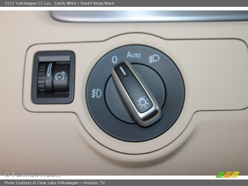 Candy White / Desert Beige/Black 2013 Volkswagen CC Lux