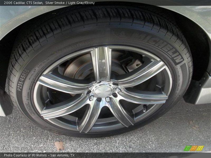 Silver Smoke / Light Gray/Ebony 2006 Cadillac CTS Sedan