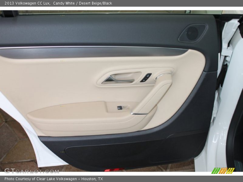 Candy White / Desert Beige/Black 2013 Volkswagen CC Lux