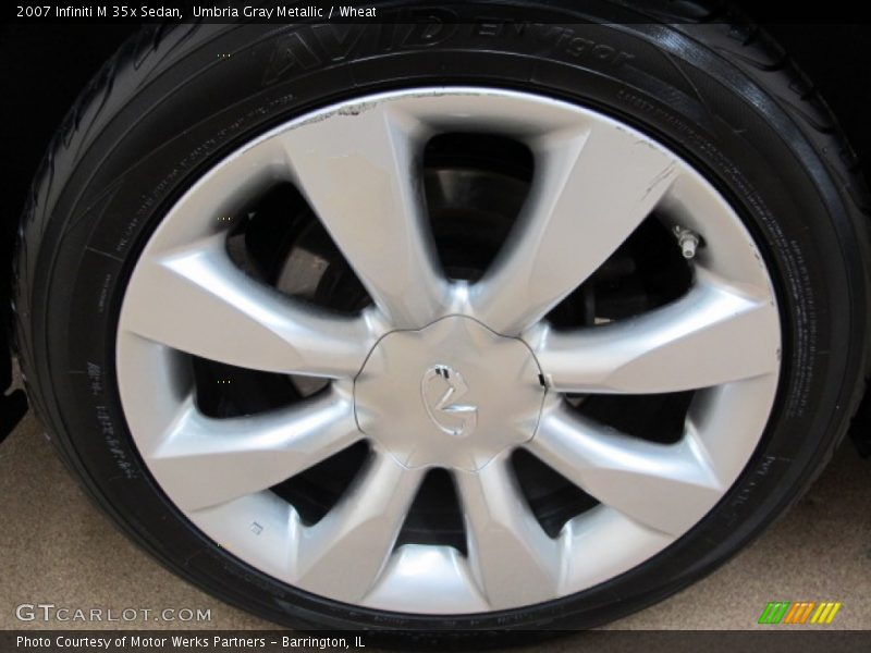Umbria Gray Metallic / Wheat 2007 Infiniti M 35x Sedan