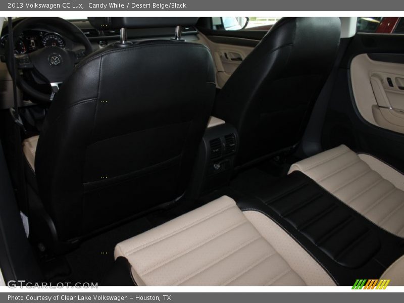 Candy White / Desert Beige/Black 2013 Volkswagen CC Lux