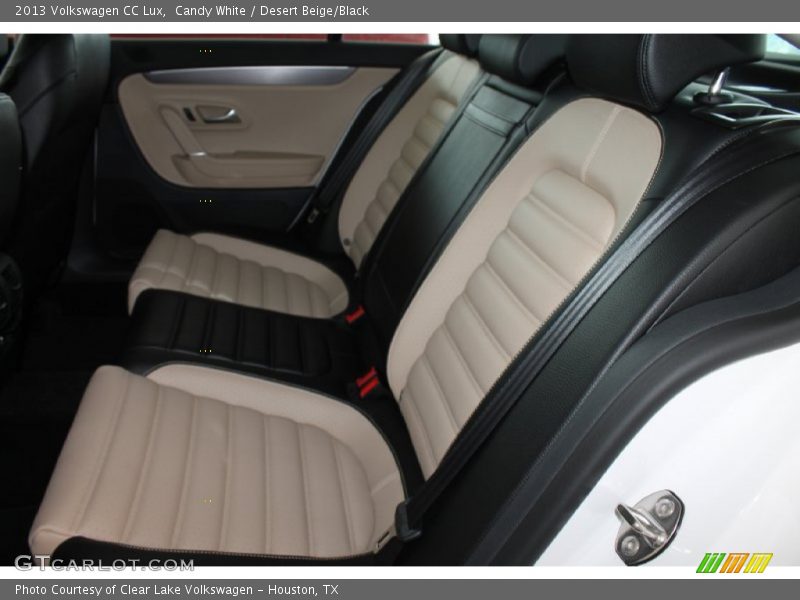 Candy White / Desert Beige/Black 2013 Volkswagen CC Lux