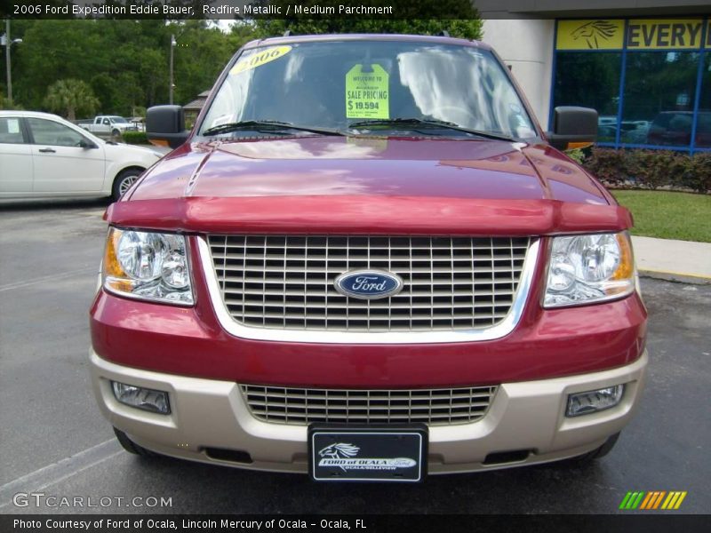 Redfire Metallic / Medium Parchment 2006 Ford Expedition Eddie Bauer