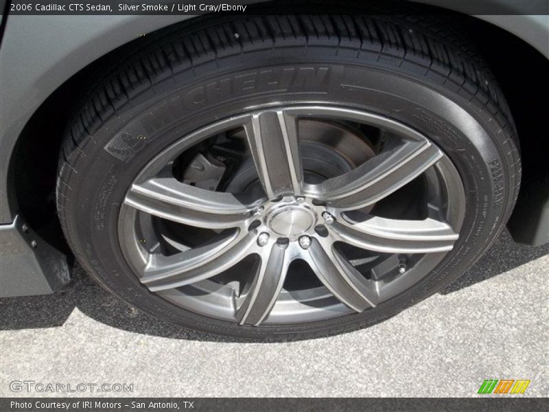 Silver Smoke / Light Gray/Ebony 2006 Cadillac CTS Sedan