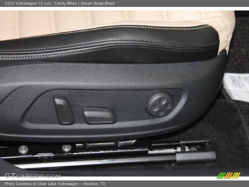 Candy White / Desert Beige/Black 2013 Volkswagen CC Lux