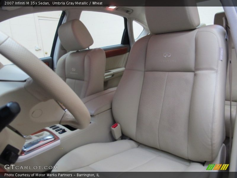 Umbria Gray Metallic / Wheat 2007 Infiniti M 35x Sedan