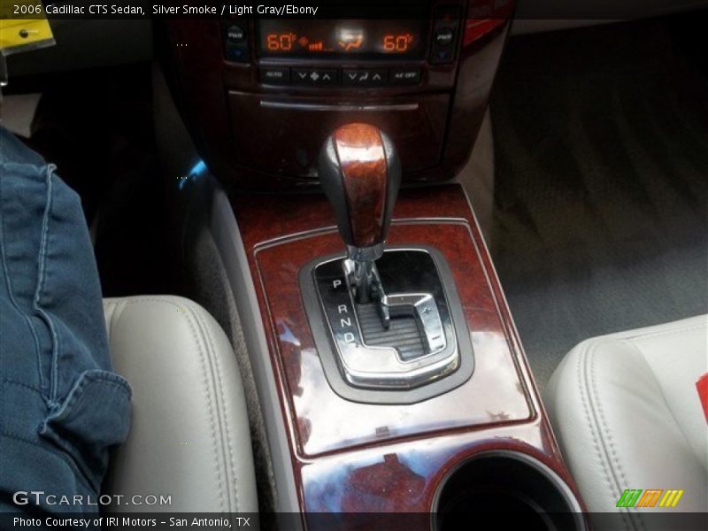 Silver Smoke / Light Gray/Ebony 2006 Cadillac CTS Sedan