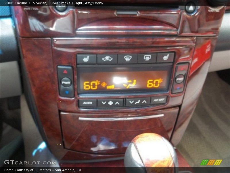 Silver Smoke / Light Gray/Ebony 2006 Cadillac CTS Sedan