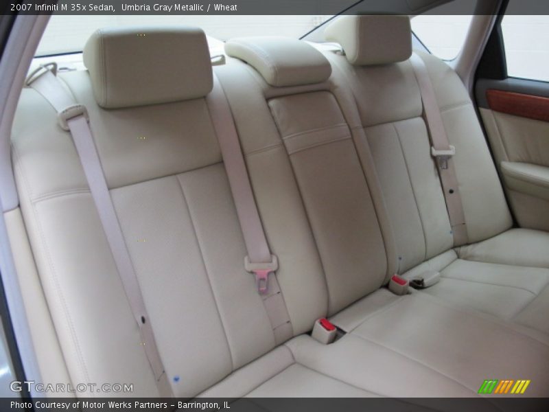 Umbria Gray Metallic / Wheat 2007 Infiniti M 35x Sedan