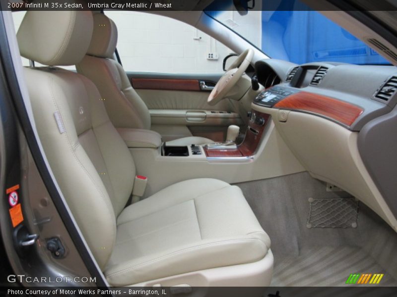 Umbria Gray Metallic / Wheat 2007 Infiniti M 35x Sedan