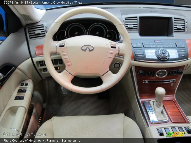 Umbria Gray Metallic / Wheat 2007 Infiniti M 35x Sedan