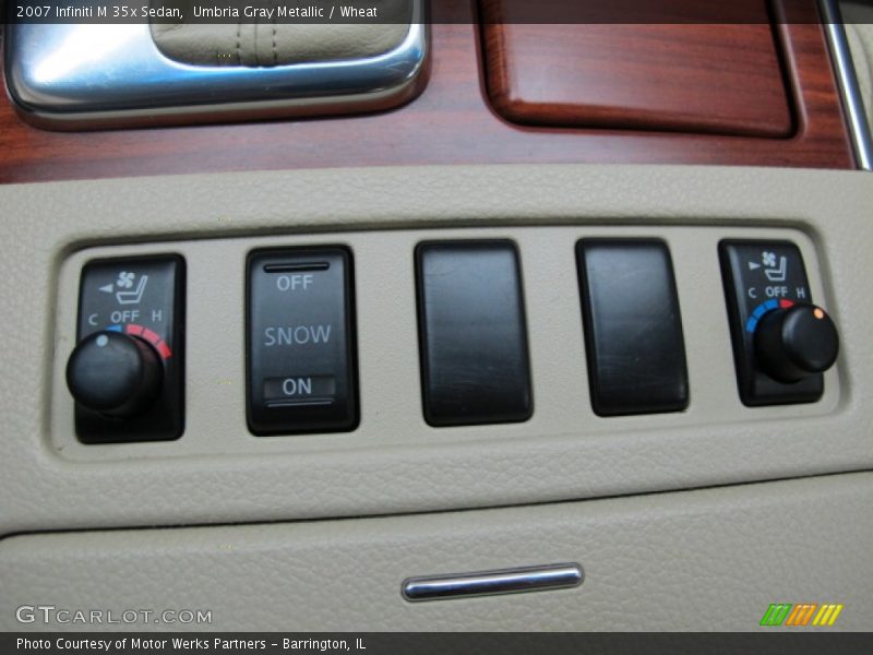 Umbria Gray Metallic / Wheat 2007 Infiniti M 35x Sedan
