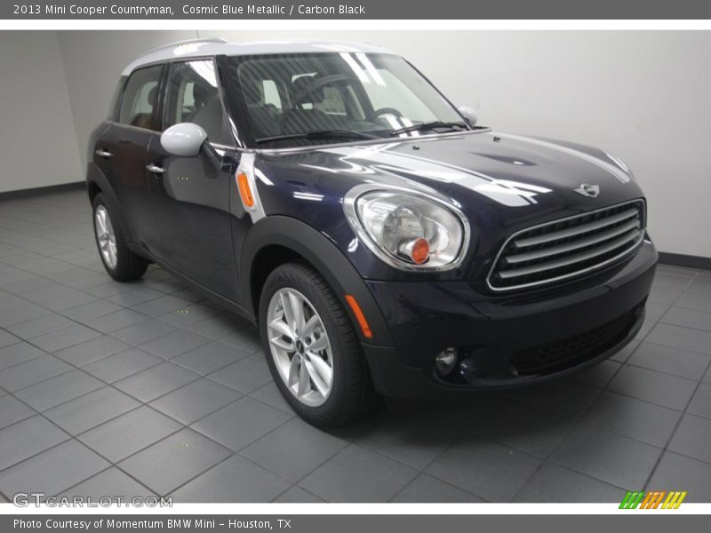 Cosmic Blue Metallic / Carbon Black 2013 Mini Cooper Countryman