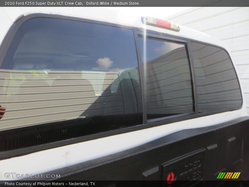 Oxford White / Medium Stone 2010 Ford F250 Super Duty XLT Crew Cab