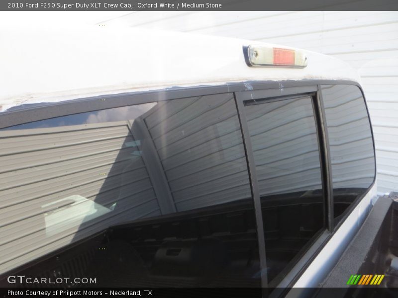 Oxford White / Medium Stone 2010 Ford F250 Super Duty XLT Crew Cab