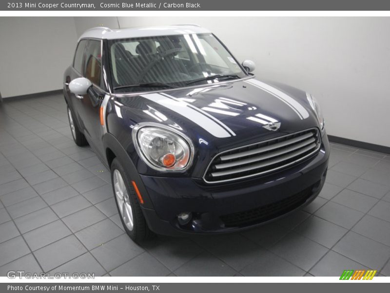 Cosmic Blue Metallic / Carbon Black 2013 Mini Cooper Countryman