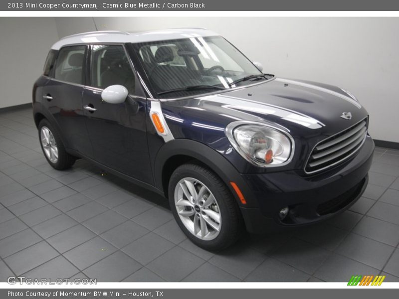 Cosmic Blue Metallic / Carbon Black 2013 Mini Cooper Countryman