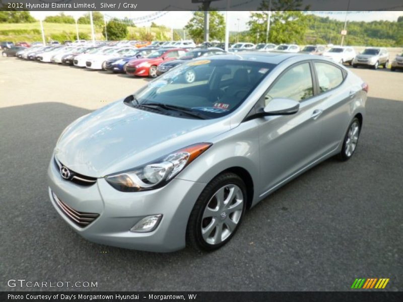Silver / Gray 2012 Hyundai Elantra Limited