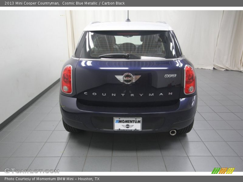 Cosmic Blue Metallic / Carbon Black 2013 Mini Cooper Countryman