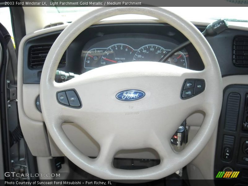 Light Parchment Gold Metallic / Medium Parchment 2003 Ford Windstar LX