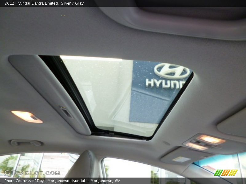 Silver / Gray 2012 Hyundai Elantra Limited