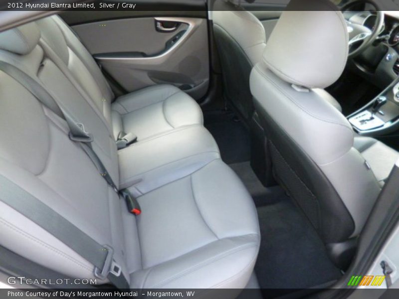 Silver / Gray 2012 Hyundai Elantra Limited