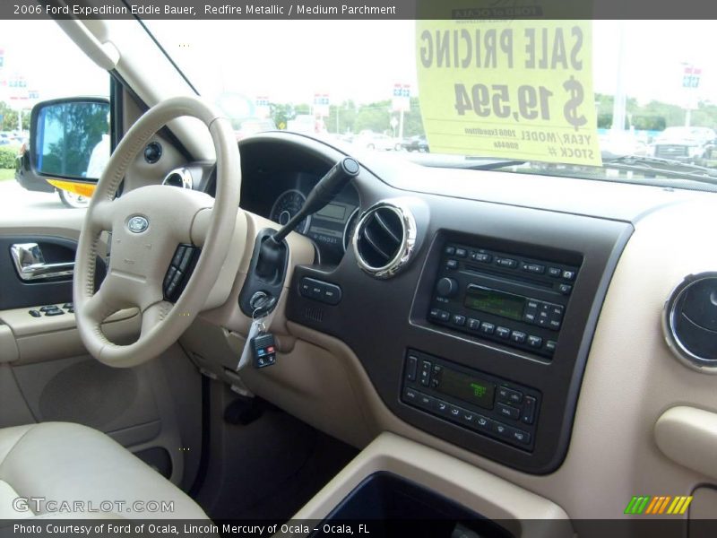 Redfire Metallic / Medium Parchment 2006 Ford Expedition Eddie Bauer