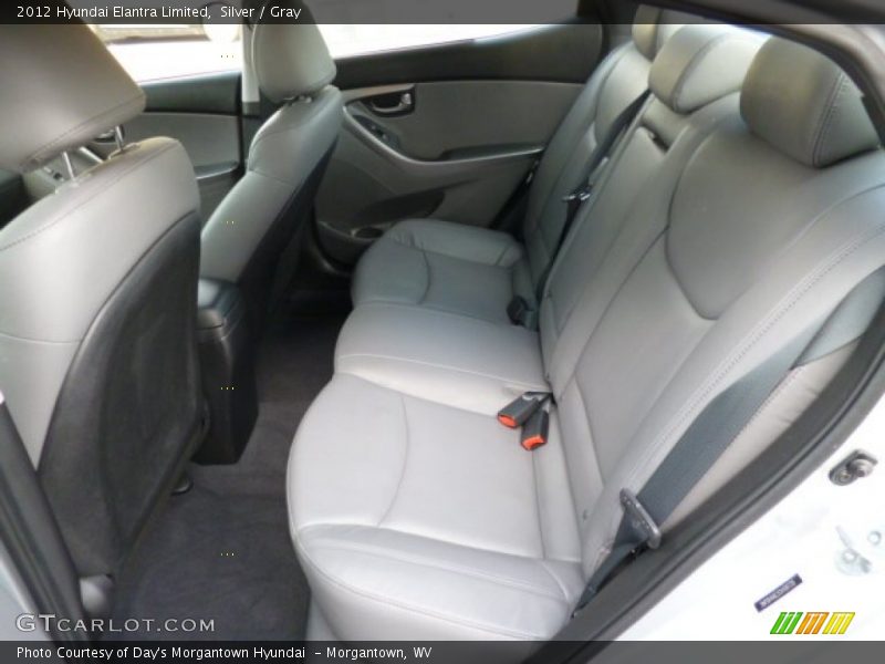 Silver / Gray 2012 Hyundai Elantra Limited