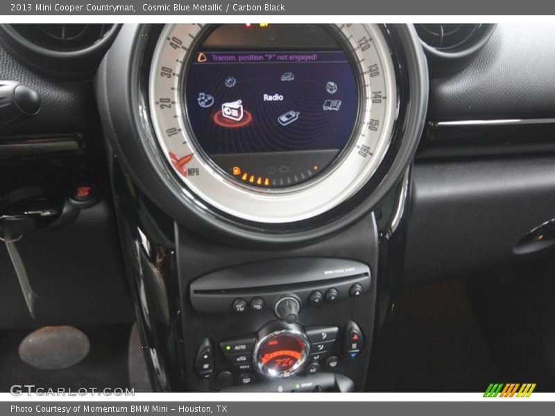Cosmic Blue Metallic / Carbon Black 2013 Mini Cooper Countryman