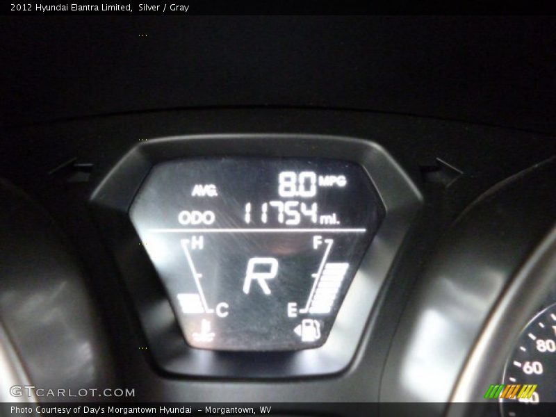 Silver / Gray 2012 Hyundai Elantra Limited