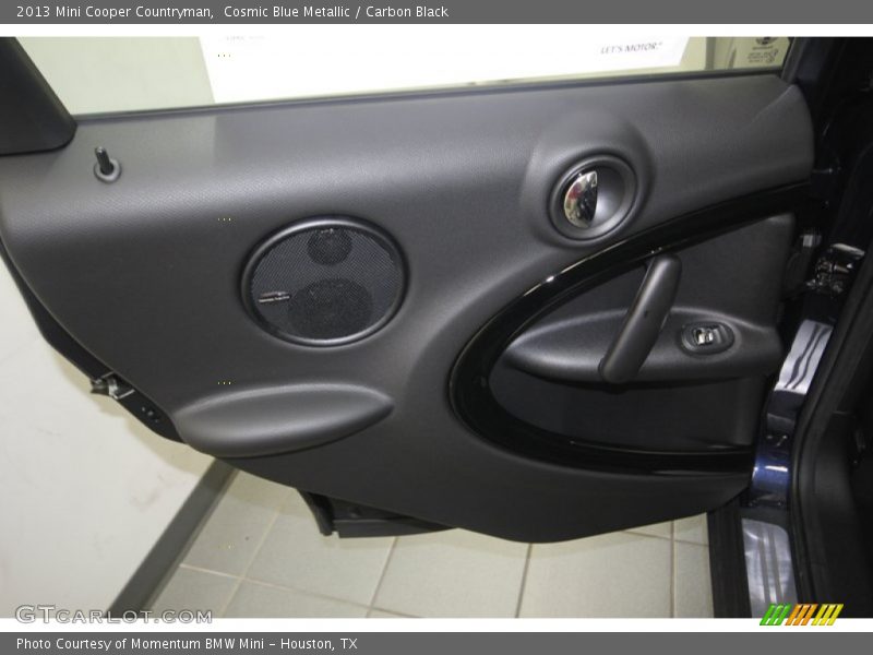 Cosmic Blue Metallic / Carbon Black 2013 Mini Cooper Countryman