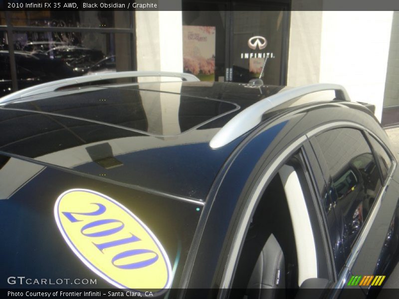 Black Obsidian / Graphite 2010 Infiniti FX 35 AWD