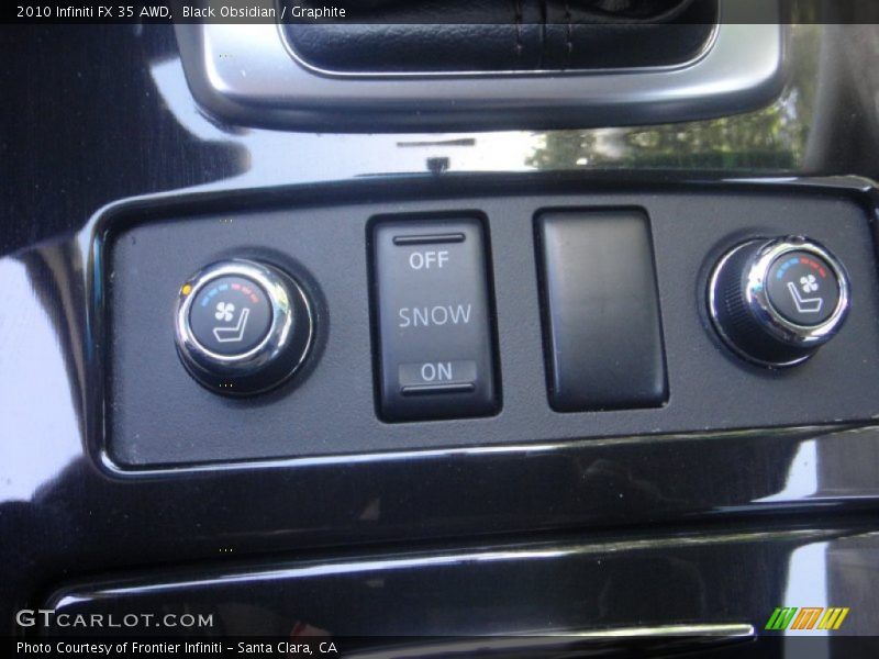 Black Obsidian / Graphite 2010 Infiniti FX 35 AWD