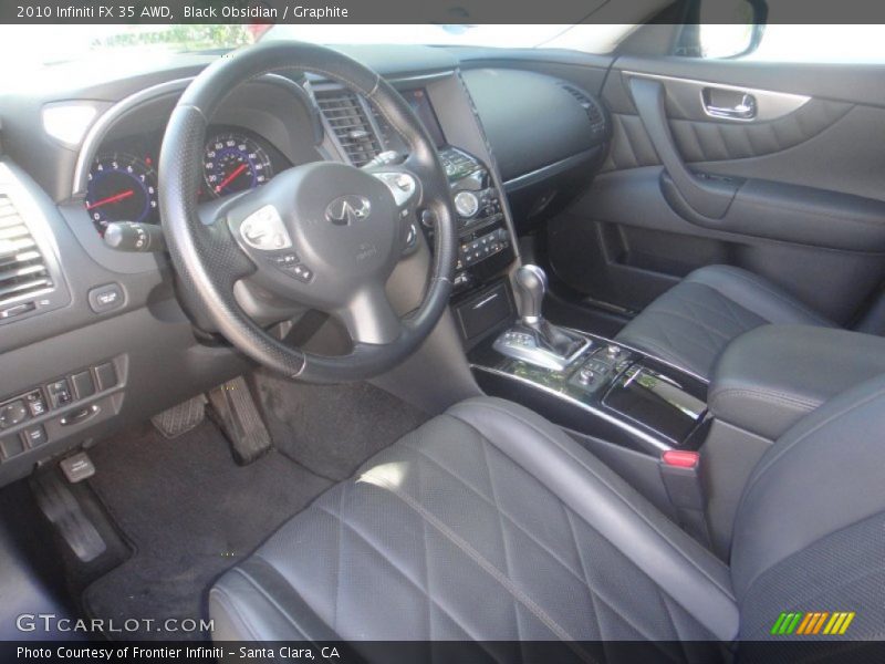 Black Obsidian / Graphite 2010 Infiniti FX 35 AWD