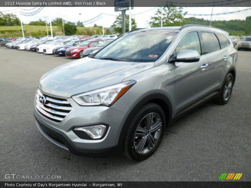 Iron Frost / Black 2013 Hyundai Santa Fe Limited AWD