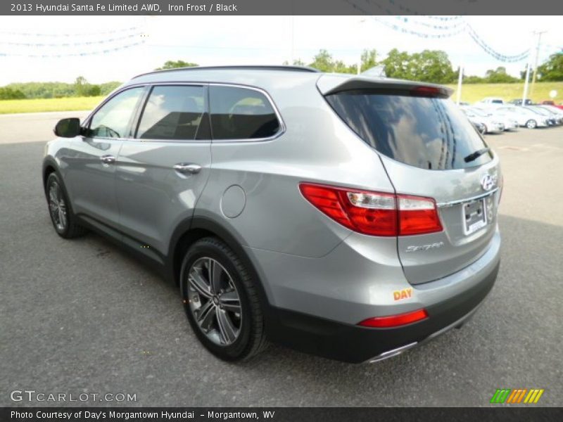 Iron Frost / Black 2013 Hyundai Santa Fe Limited AWD