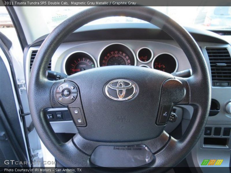 Magnetic Gray Metallic / Graphite Gray 2011 Toyota Tundra SR5 Double Cab
