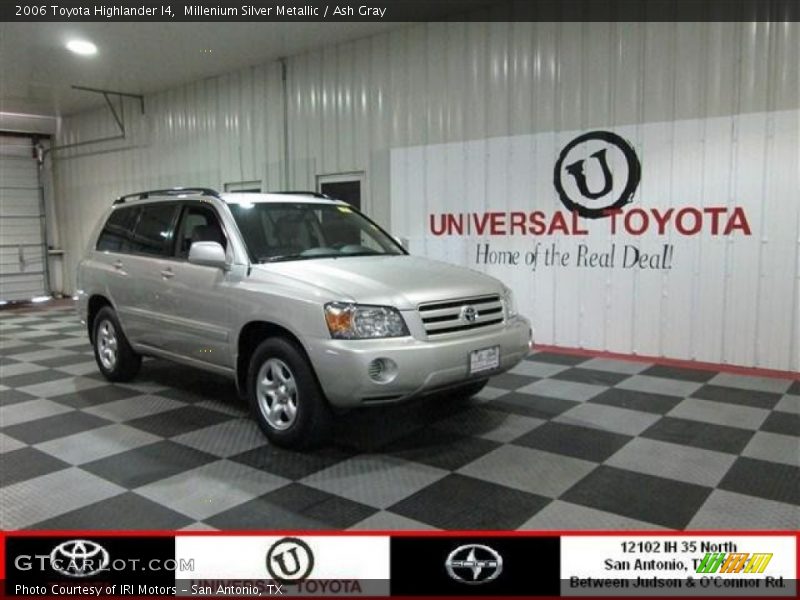 Millenium Silver Metallic / Ash Gray 2006 Toyota Highlander I4