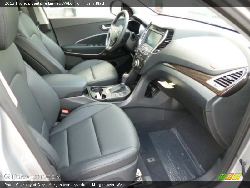 2013 Santa Fe Limited AWD Black Interior