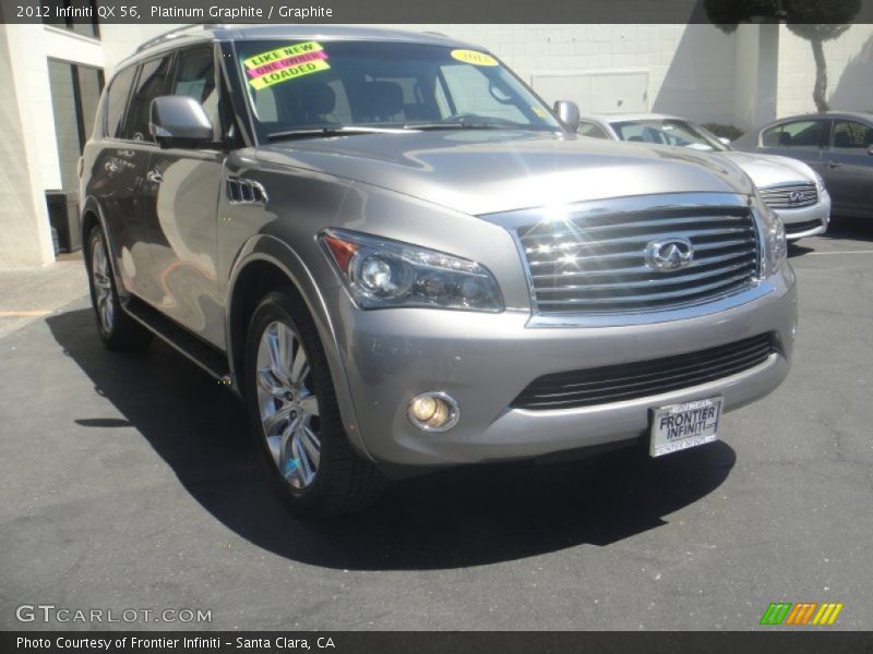 Platinum Graphite / Graphite 2012 Infiniti QX 56