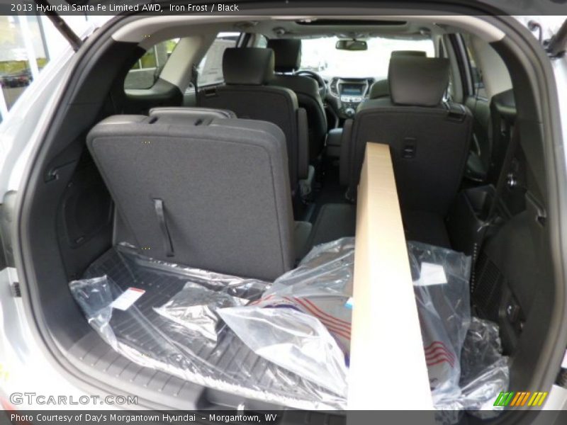 Iron Frost / Black 2013 Hyundai Santa Fe Limited AWD