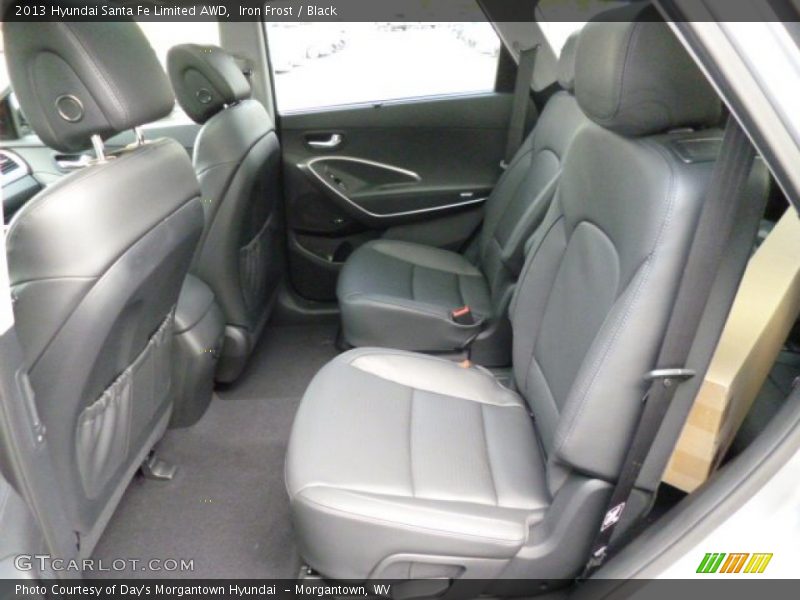 Rear Seat of 2013 Santa Fe Limited AWD