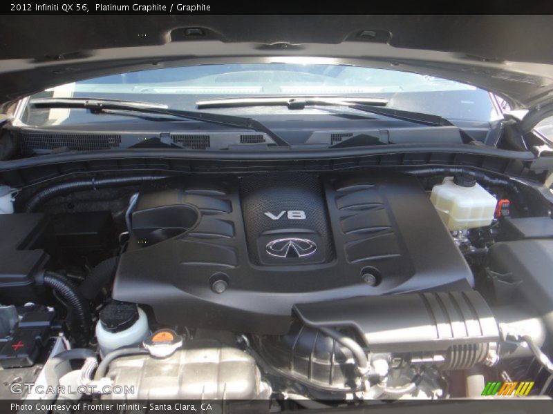 Platinum Graphite / Graphite 2012 Infiniti QX 56