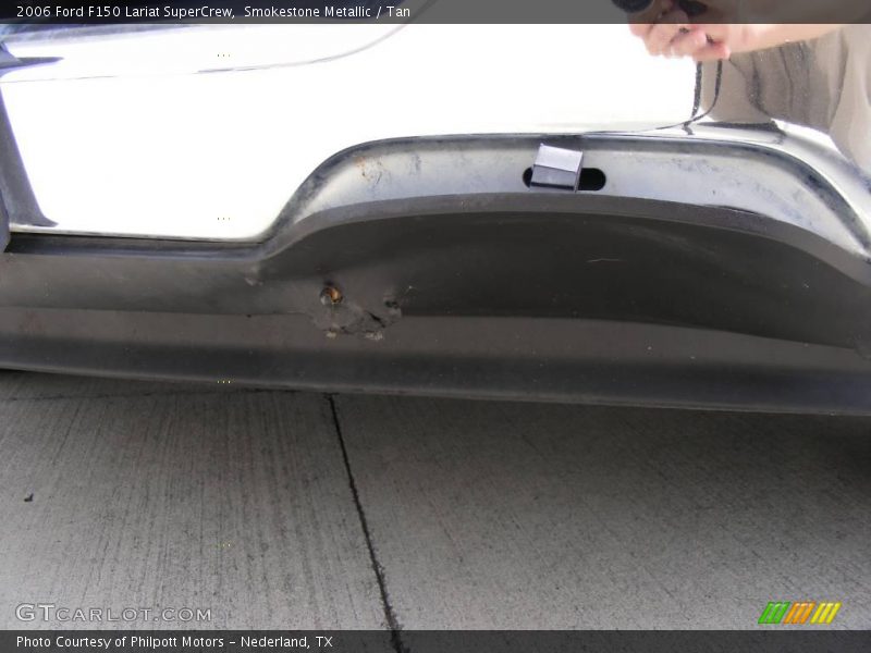 Smokestone Metallic / Tan 2006 Ford F150 Lariat SuperCrew
