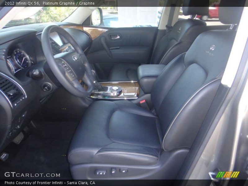 Platinum Graphite / Graphite 2012 Infiniti QX 56