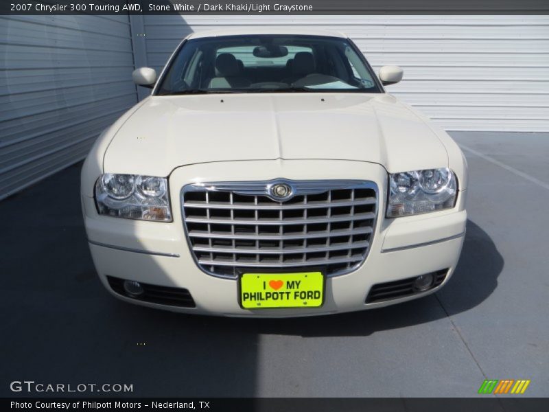 Stone White / Dark Khaki/Light Graystone 2007 Chrysler 300 Touring AWD