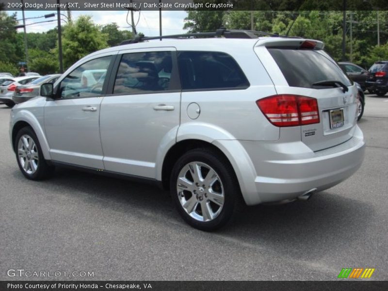 Silver Steel Metallic / Dark Slate Gray/Light Graystone 2009 Dodge Journey SXT
