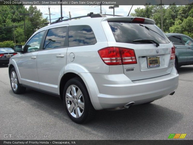 Silver Steel Metallic / Dark Slate Gray/Light Graystone 2009 Dodge Journey SXT