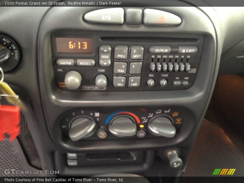 Controls of 2000 Grand Am SE Sedan
