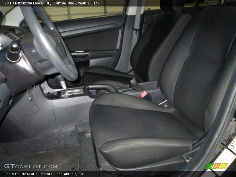 Tarmac Black Pearl / Black 2010 Mitsubishi Lancer DE